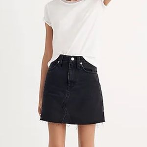 Madewell A-Line Denim Skirt